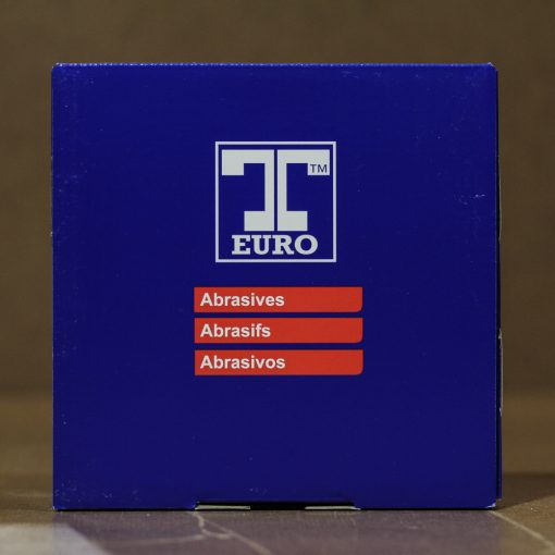 T-EURO 150mm VELCRO DISC P 80 15 HOLE BOX 50