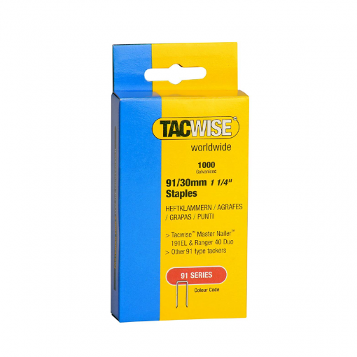 TACWISE STAPLES 91 152025 30mm
